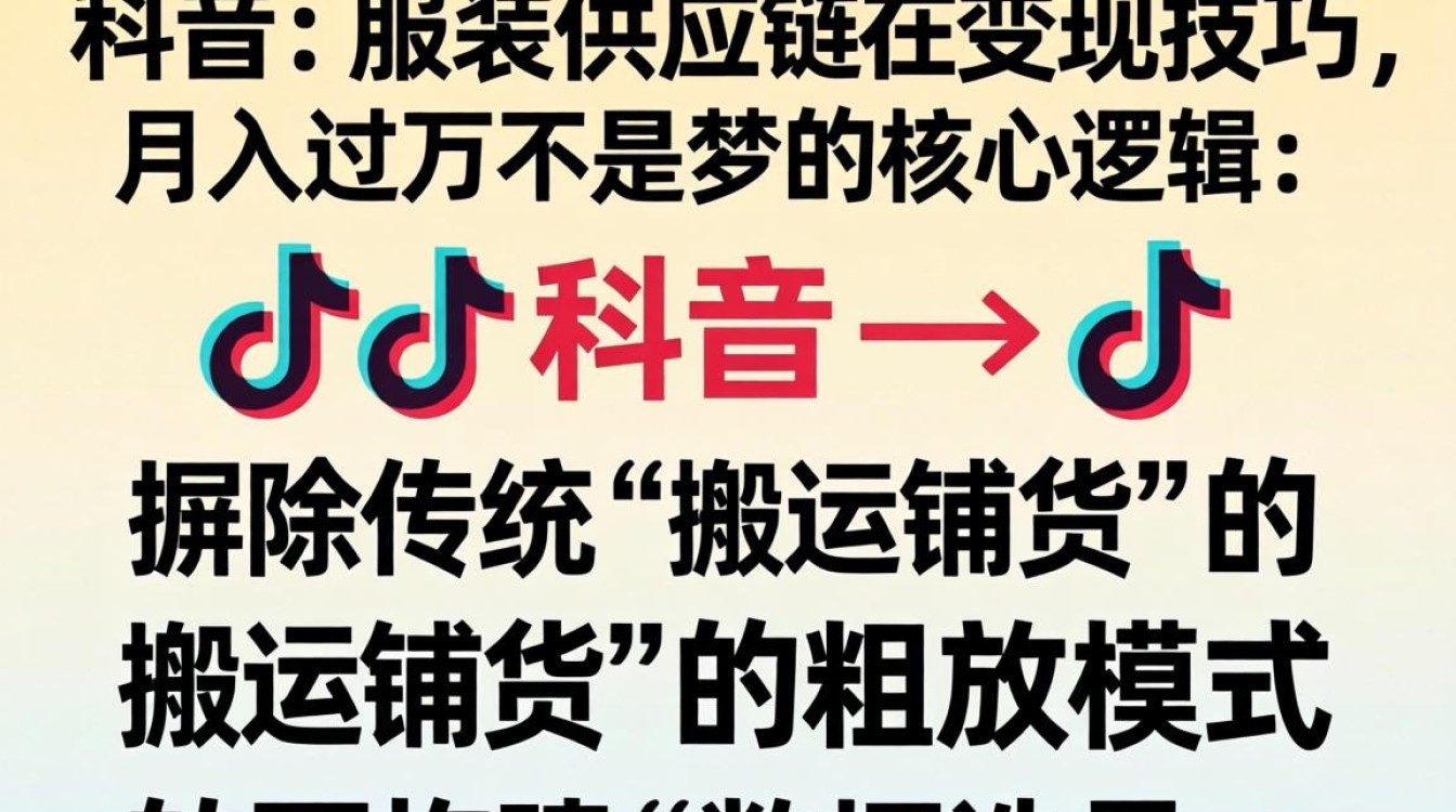TikTok 服装供应链变现技巧