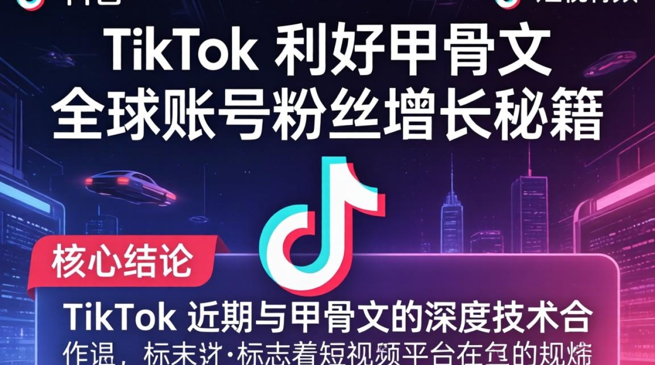 TikTok 利好甲骨文 全球账号粉丝增长秘籍