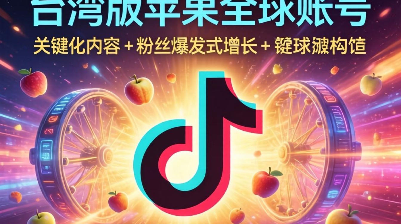 TikTok 台湾版苹果全球账号粉丝增长秘籍