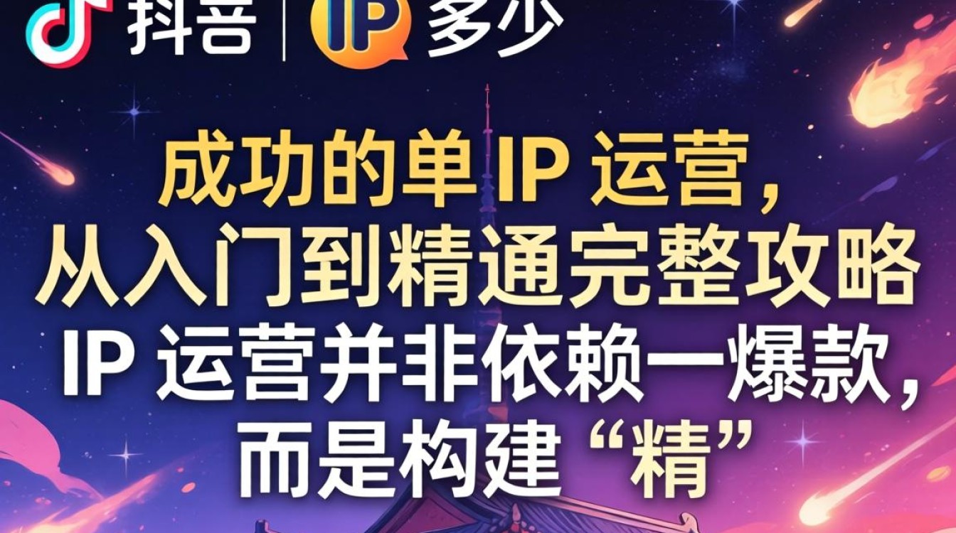TikTok 一 IP 运营费用及从入门到精通完整攻略