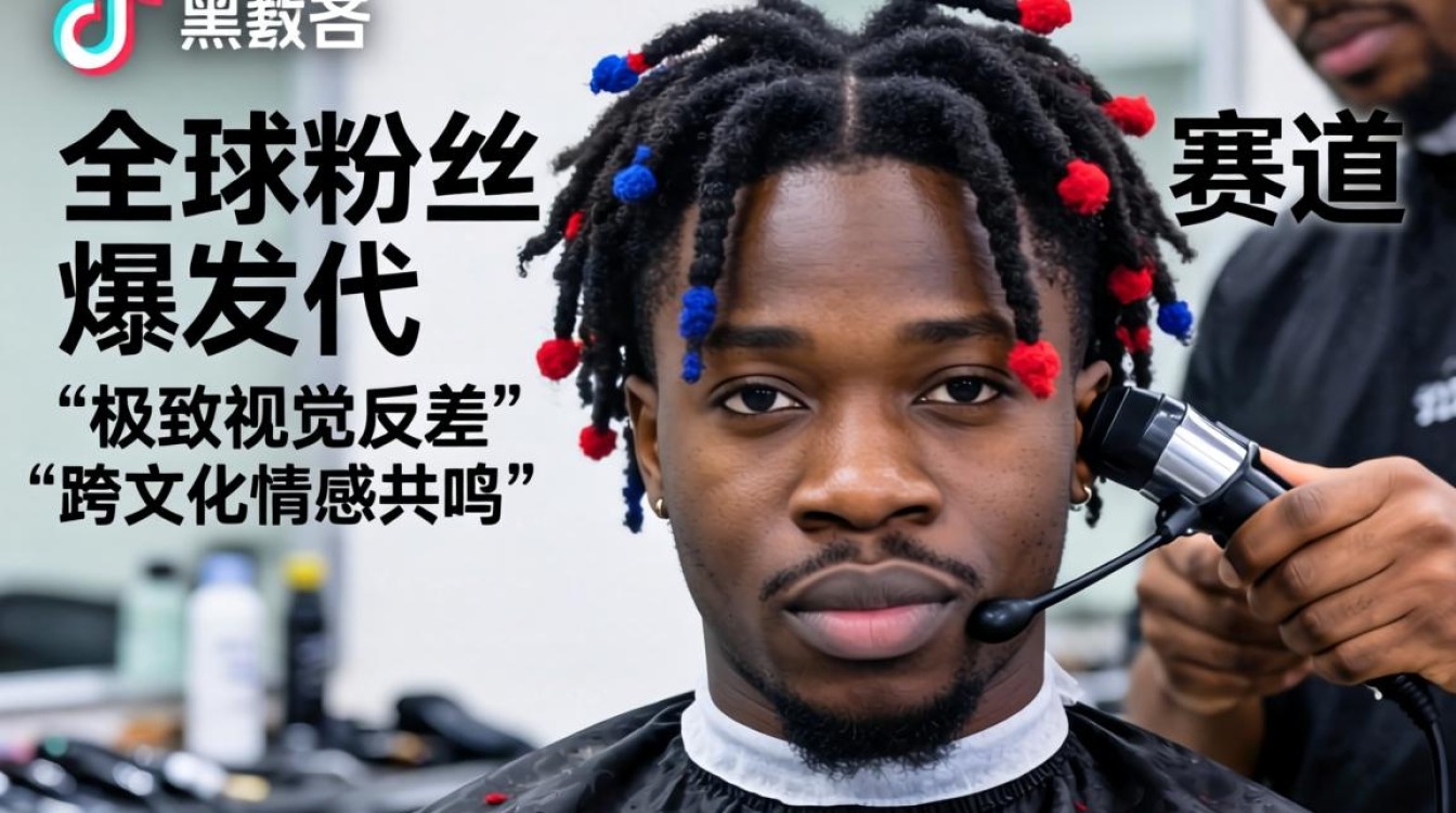 TikTok 黑人理发搞笑视频全球账号粉丝增长秘籍