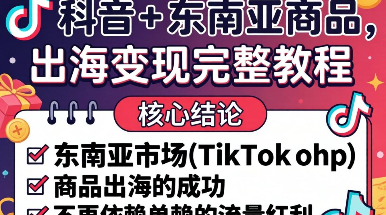 TikTok 东南亚商品出海变现完整教程