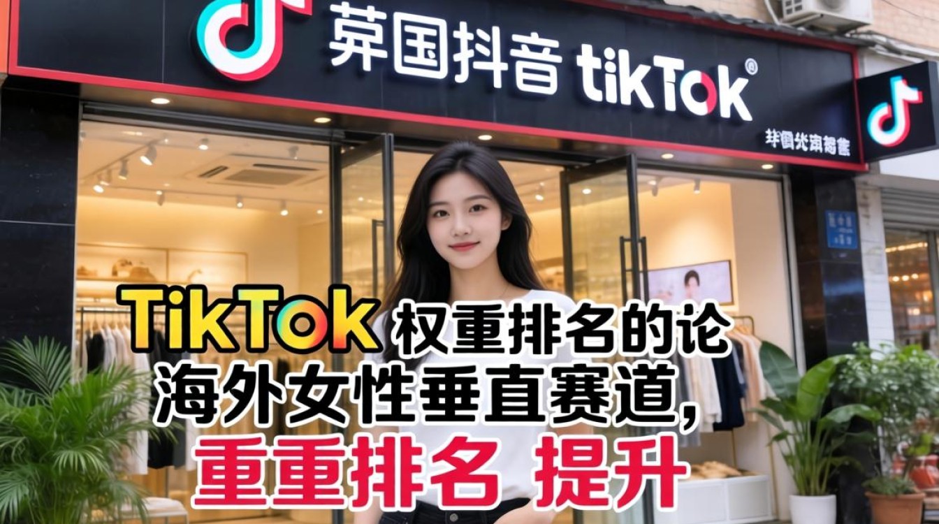 店铺优化外国抖音tiktok女怎么提升权重排名