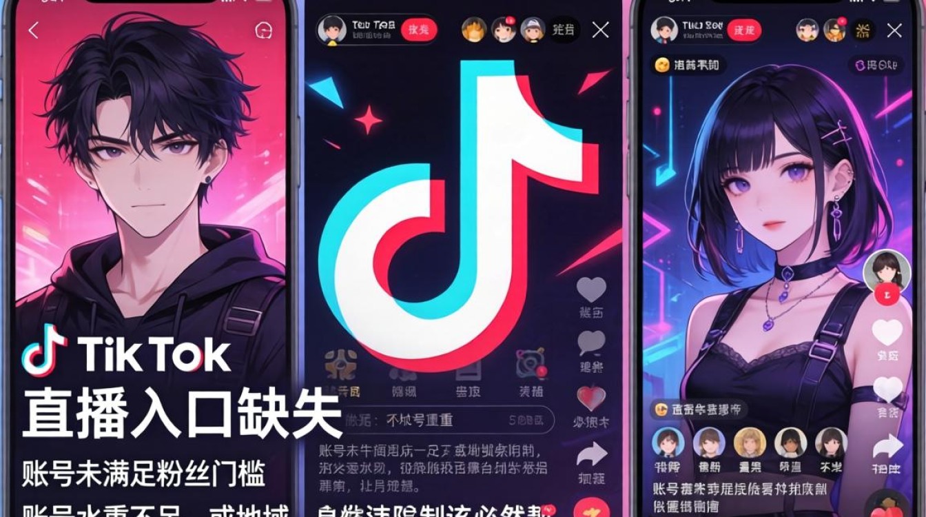TikTok 怎么没有直播入口
