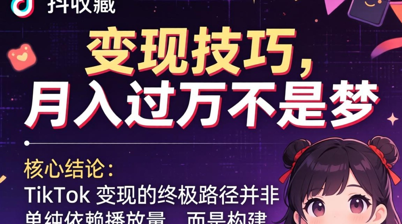 TikTok 变现技巧月入过万