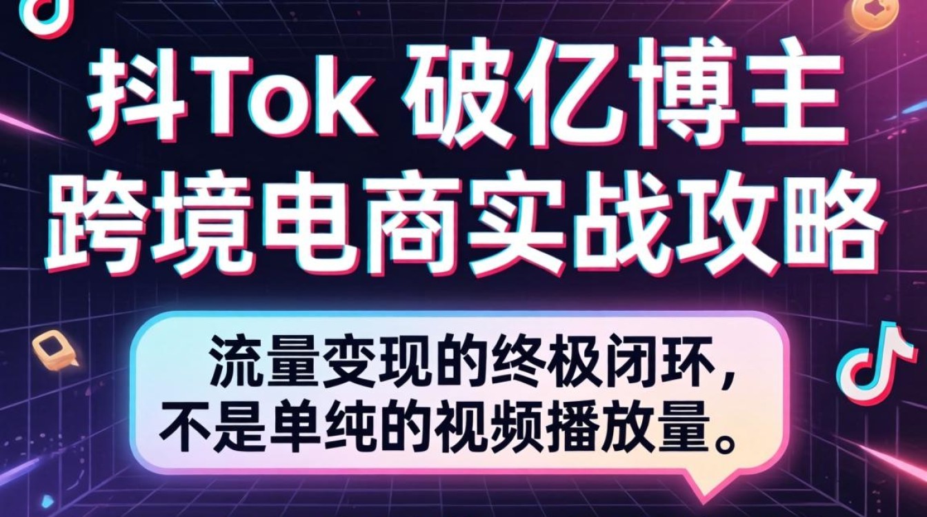 TikTok 破亿博主跨境电商实战攻略