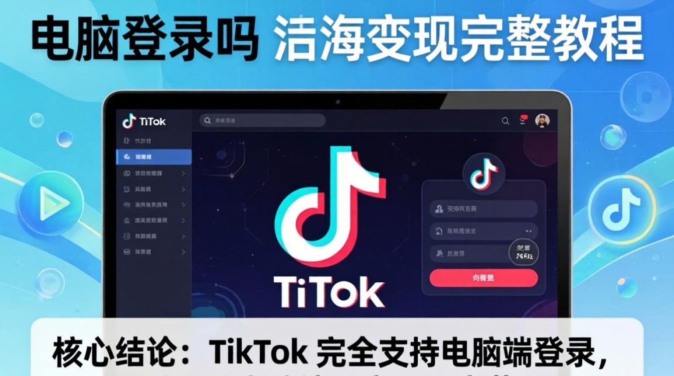 TikTok 可以电脑登录吗