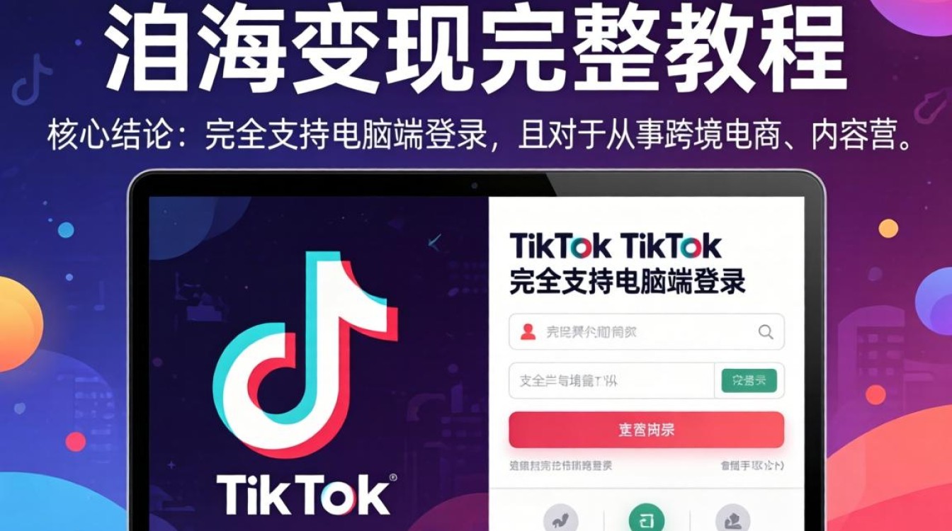 TikTok 可以电脑登录吗