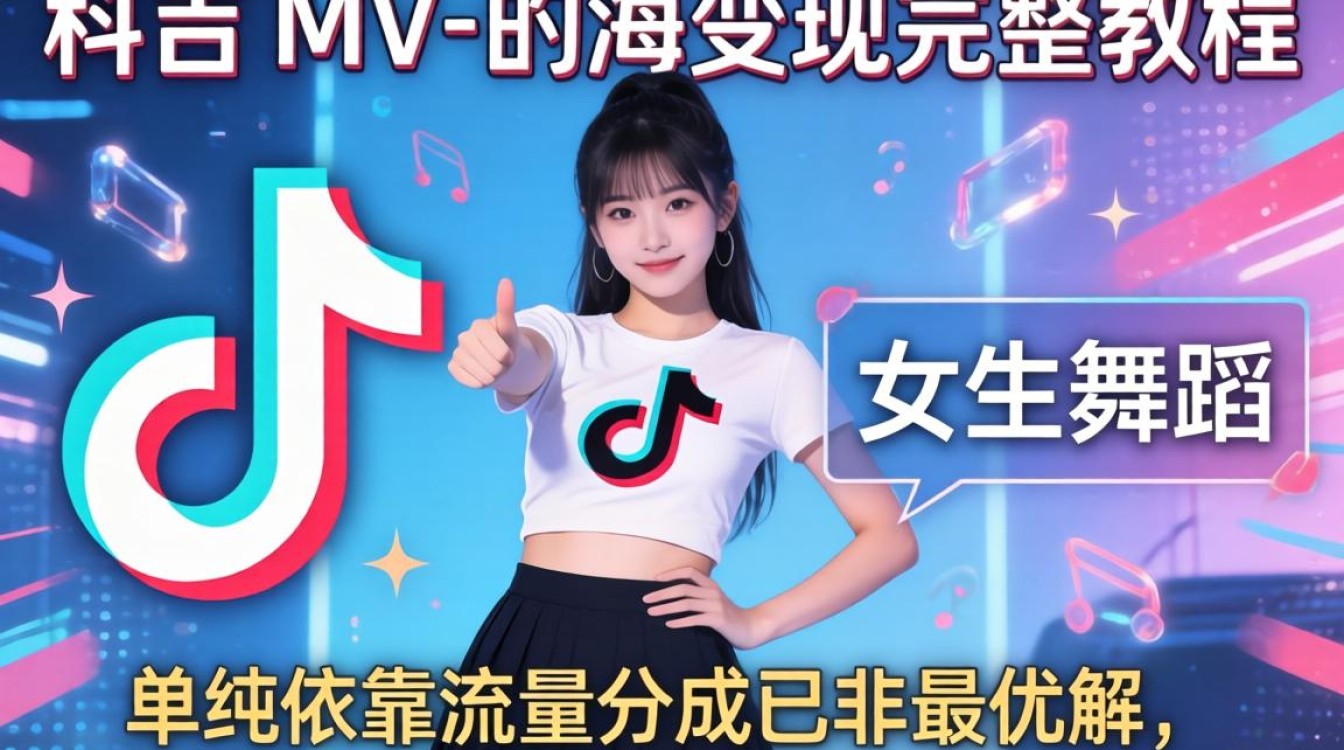 TikTok 女生舞蹈 MV 出海变现完整教程
