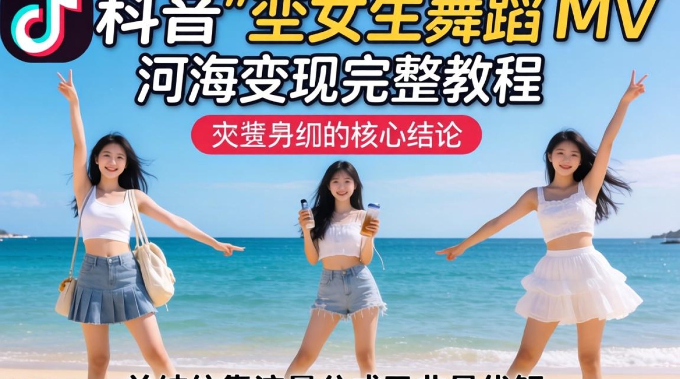 TikTok 女生舞蹈 MV 出海变现完整教程