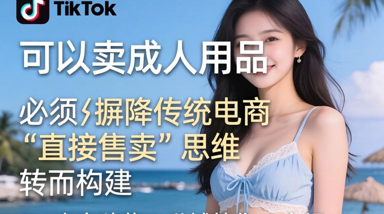 TikTok 可以卖成人用品吗