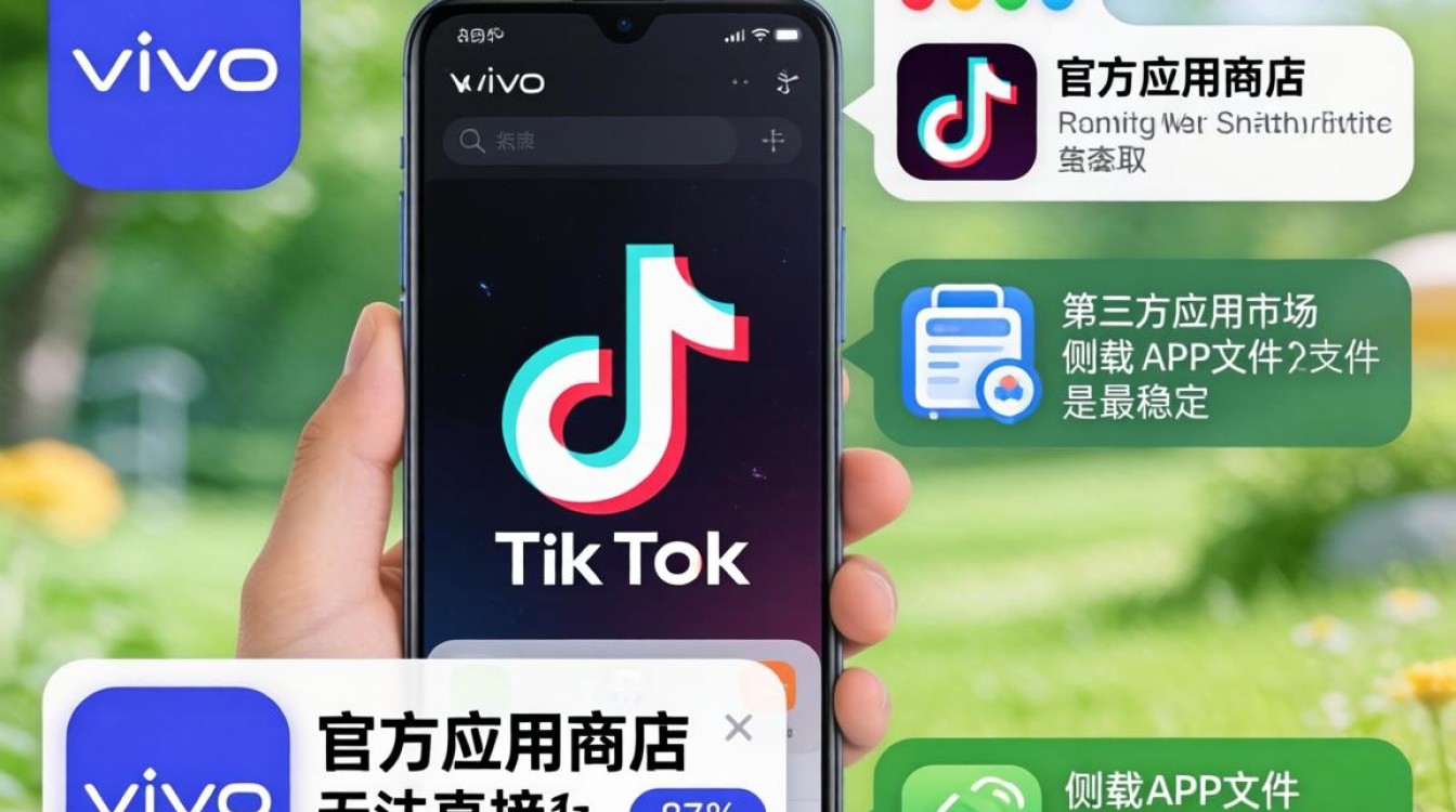 vivo手机如何安装tiktok
