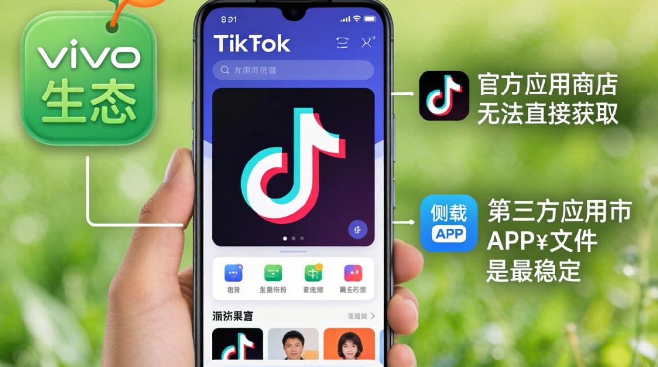 vivo手机如何安装tiktok