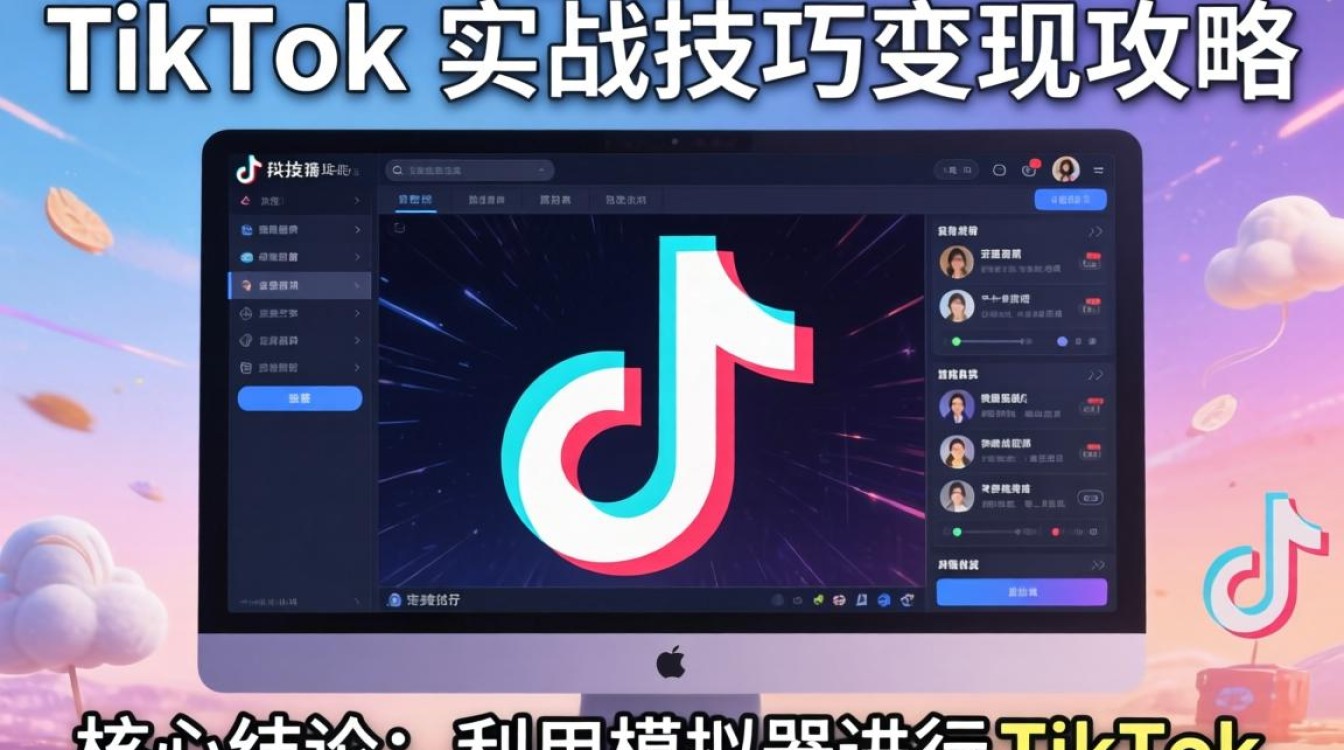自媒体模拟器运行tiktok怎么变现