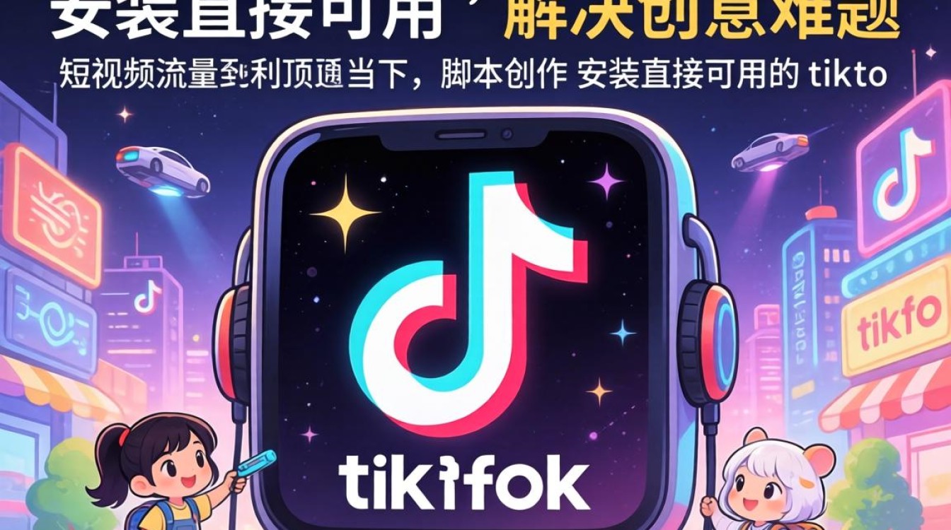 脚本创作安装直接可用 tiktok 解决创意难题
