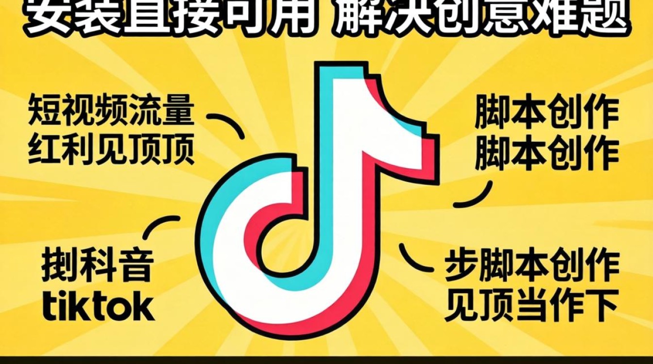 脚本创作安装直接可用 tiktok 解决创意难题