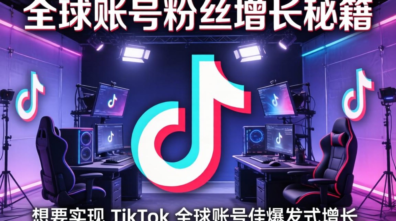 TikTok 的工作室 全球账号粉丝增长秘籍