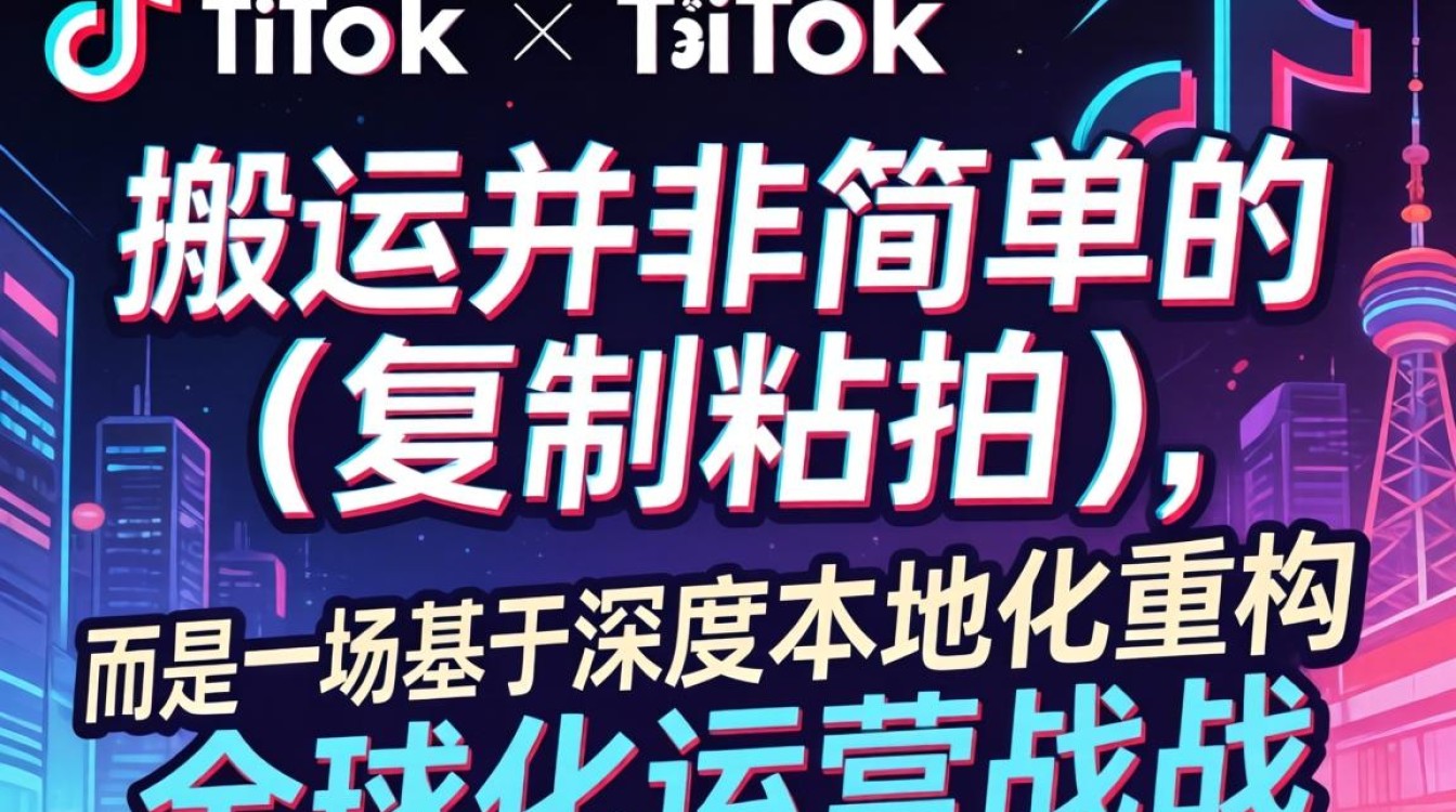 TikTok 搬运视频教程及全球化运营策略