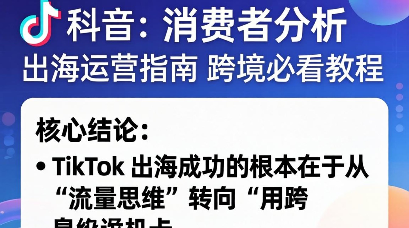TikTok 消费者分析 出海运营指南