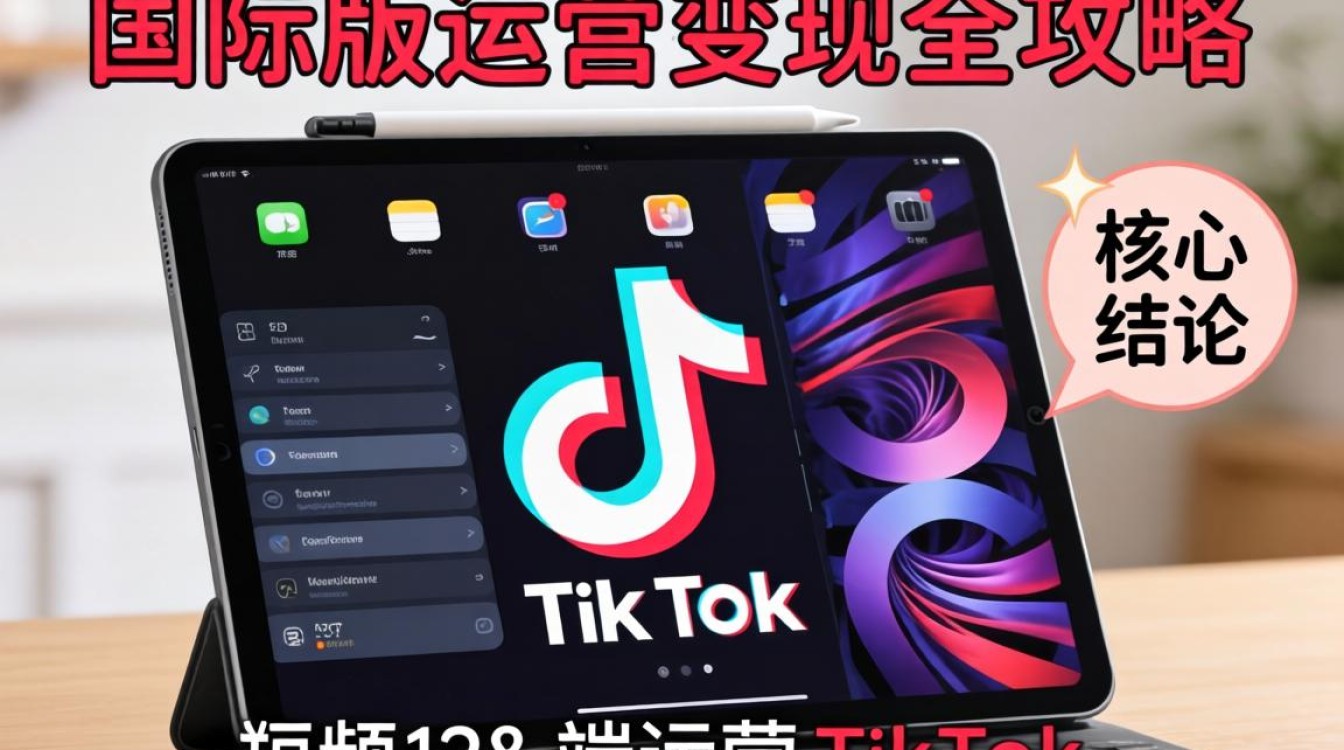 短视频 iPad TikTok 国际版运营变现全攻略