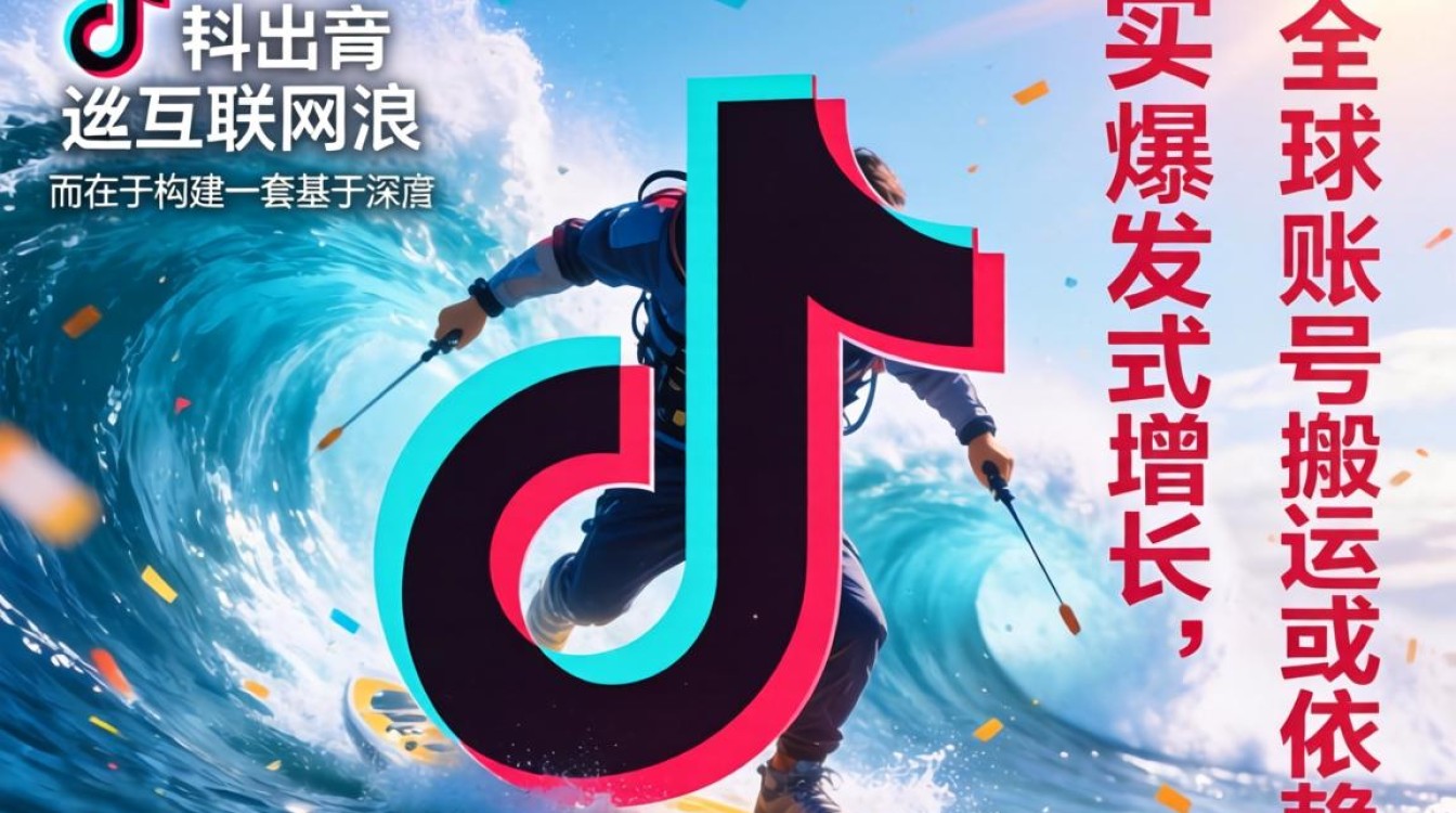 TikTok 出海互联网全球账号粉丝增长秘籍