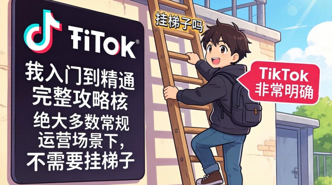 TikTok 要挂梯子吗