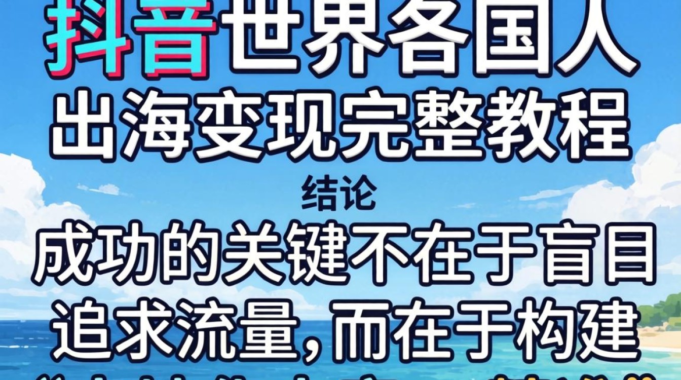 TikTok 世界各国人出海变现完整教程