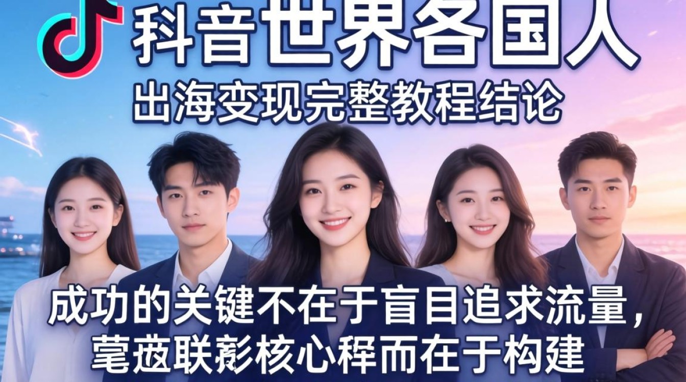 TikTok 世界各国人出海变现完整教程