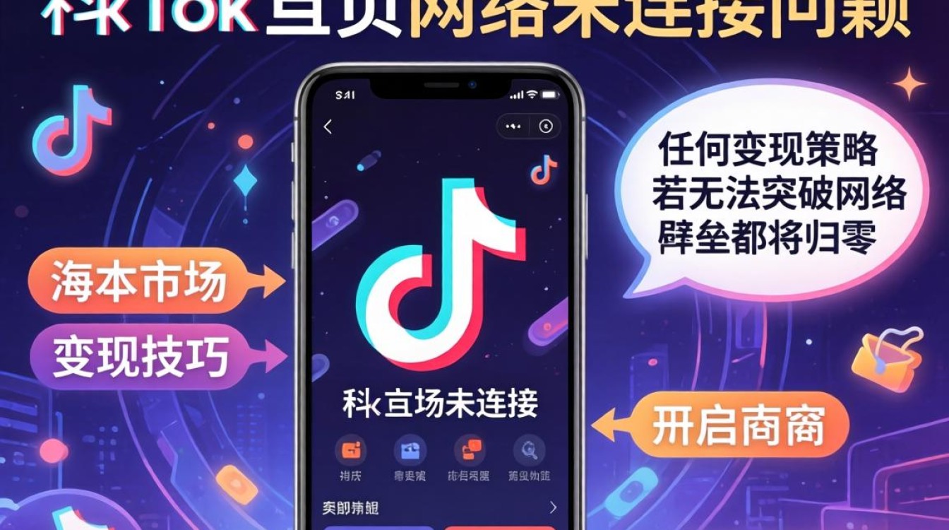 TikTok 主页网络未连接怎么办