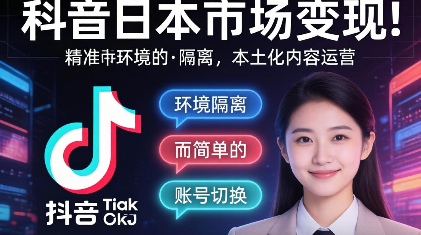 TikTok 切换日本地区方法