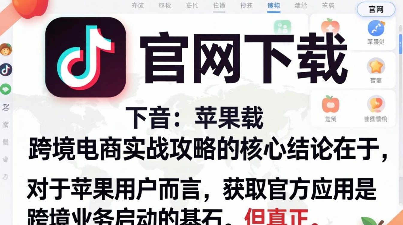 TikTok 官网下载苹果怎么弄