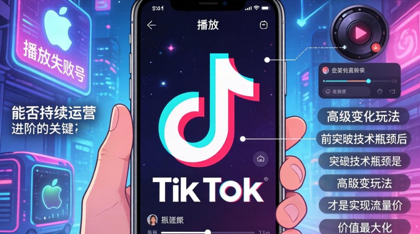 苹果版TikTok播放失败怎么办