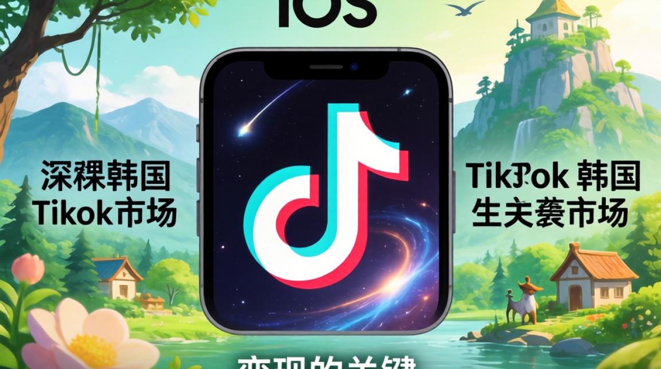 TikTok 抖音韩国 ios 海外市场变现技巧