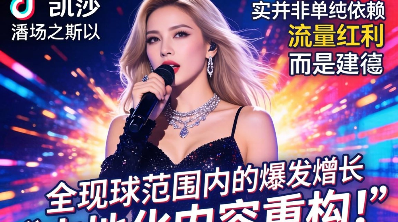 TikTok 凯莎的现场 全球化运营策略思维