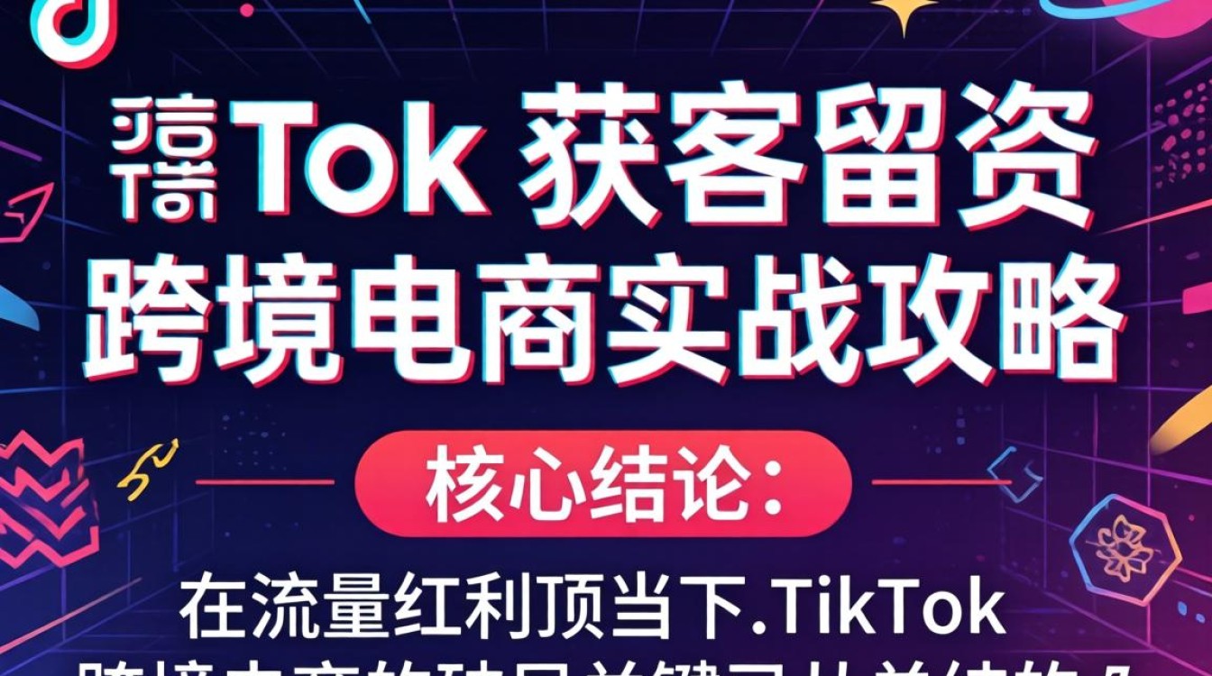 TikTok 获客留资 跨境电商实战攻略