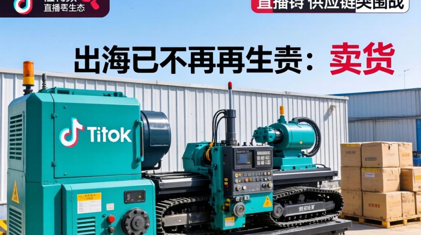 TikTok 成套机械设备 跨境电商实战攻略