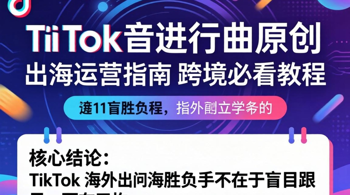 TikTok 进行曲原创出海运营指南
