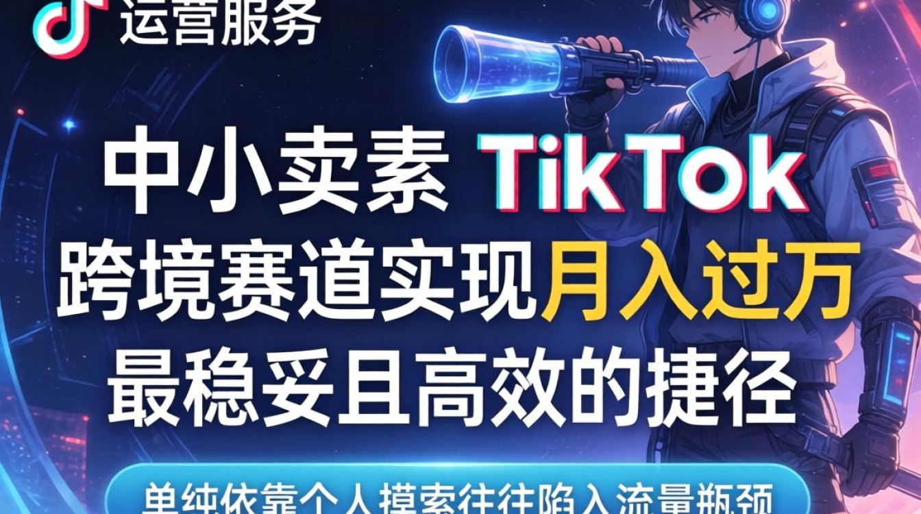 TikTok 店铺代运营公司怎么赚钱