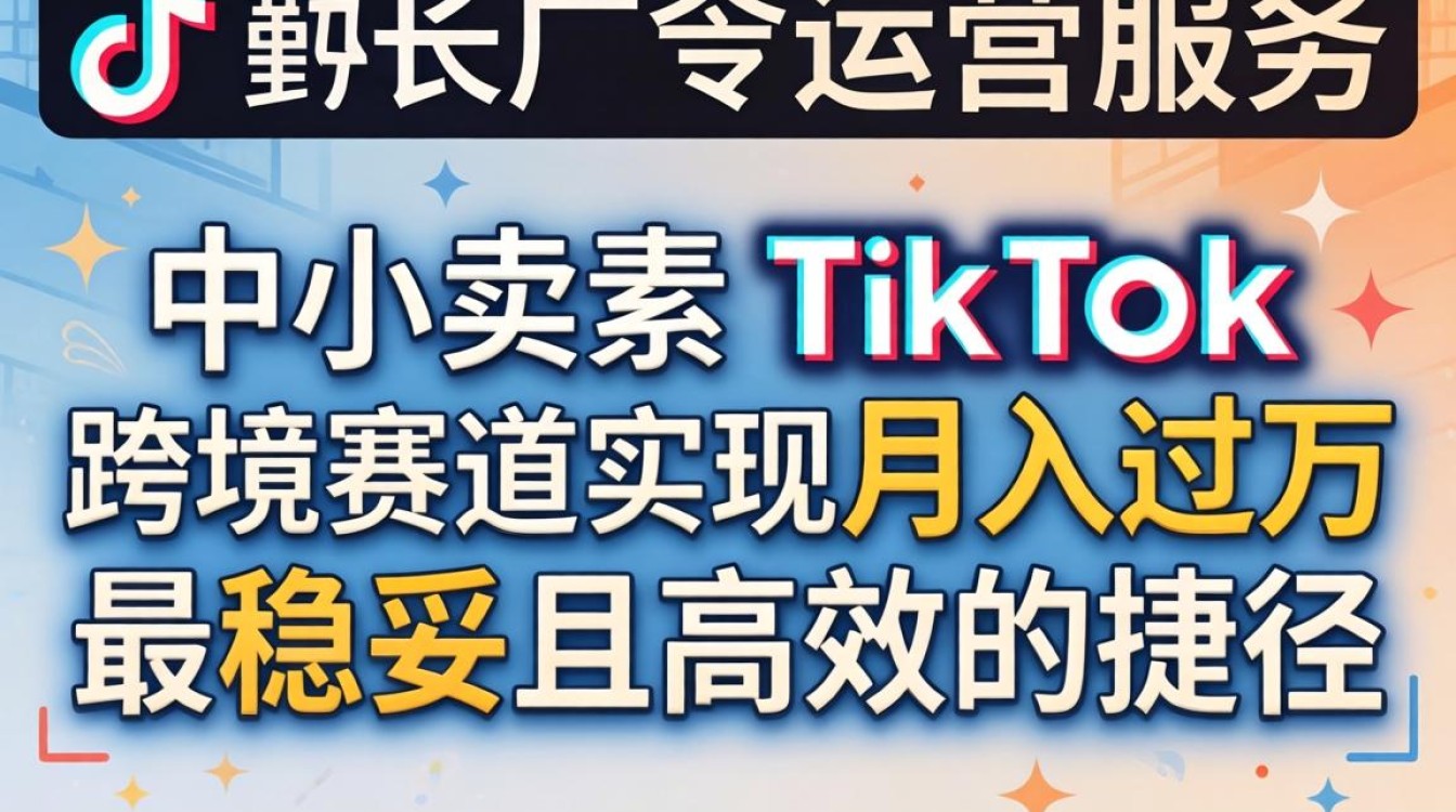 TikTok 店铺代运营公司怎么赚钱