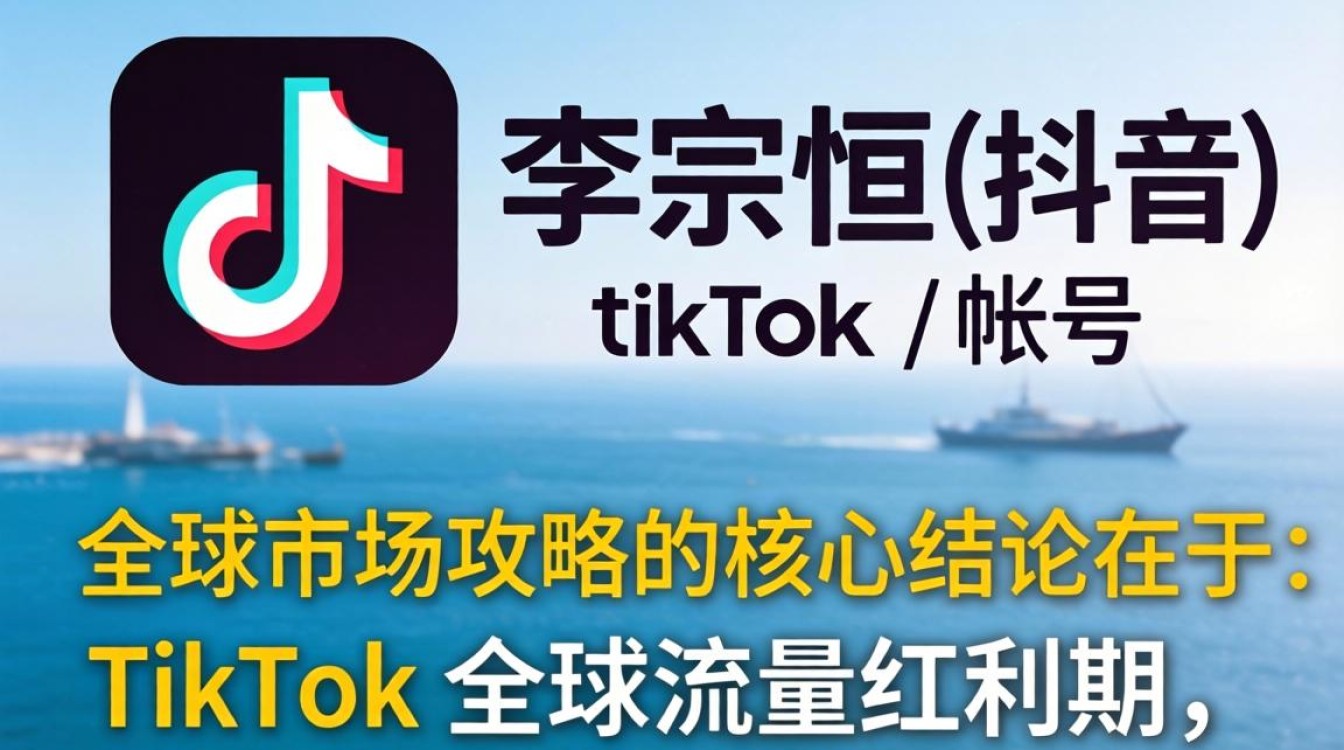 李宗恒tiktok账号怎么做