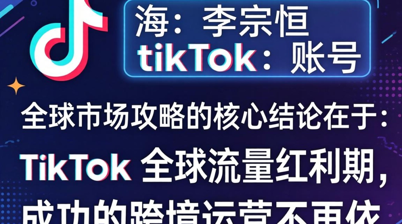 李宗恒tiktok账号怎么做