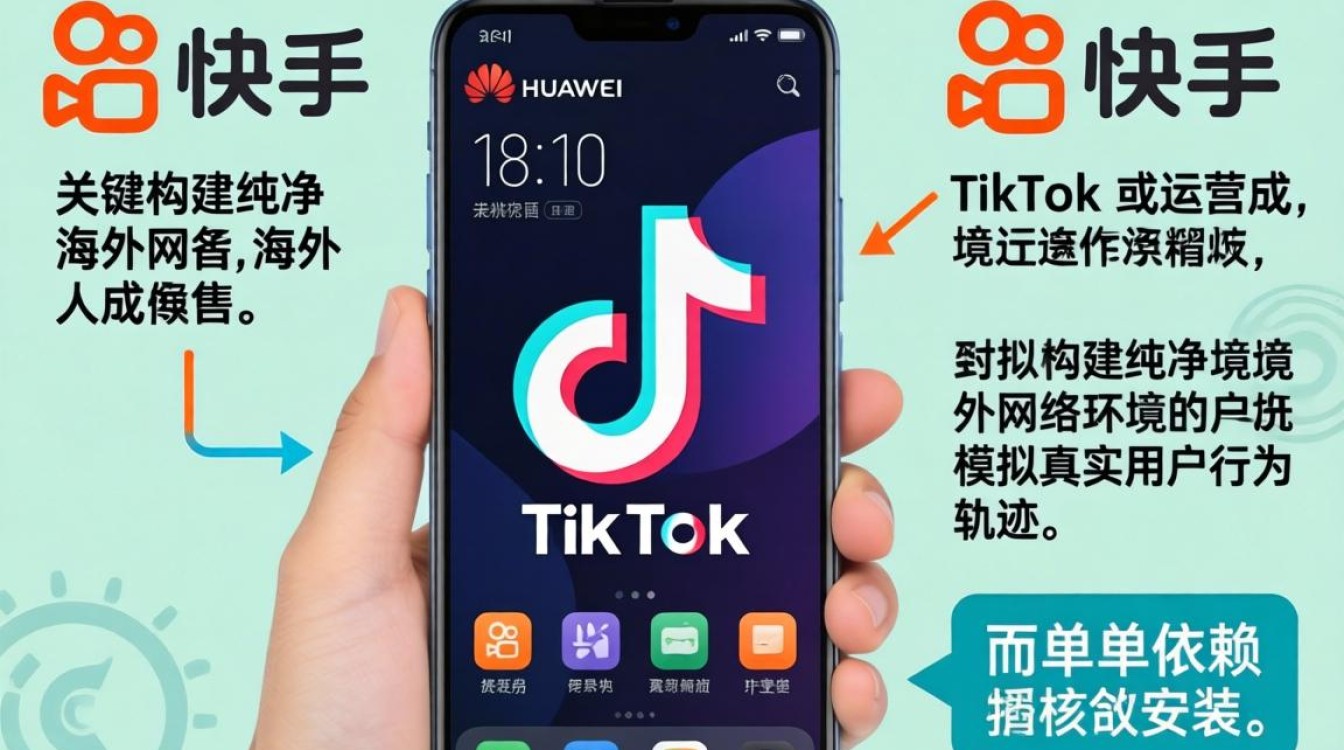快手华为tiktok手机怎么装