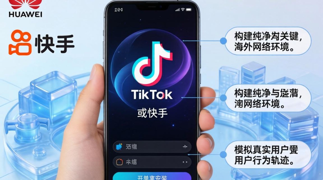 快手华为tiktok手机怎么装