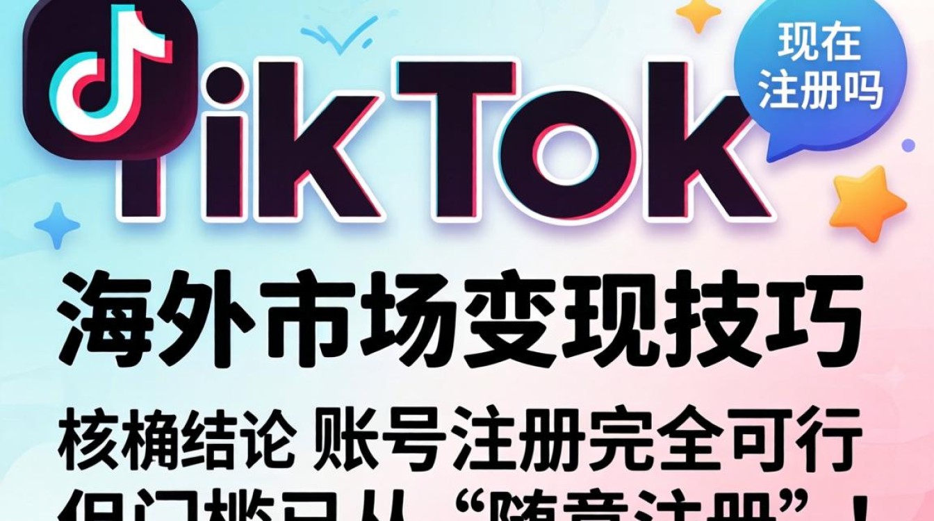 TikTok 现在可以注册吗