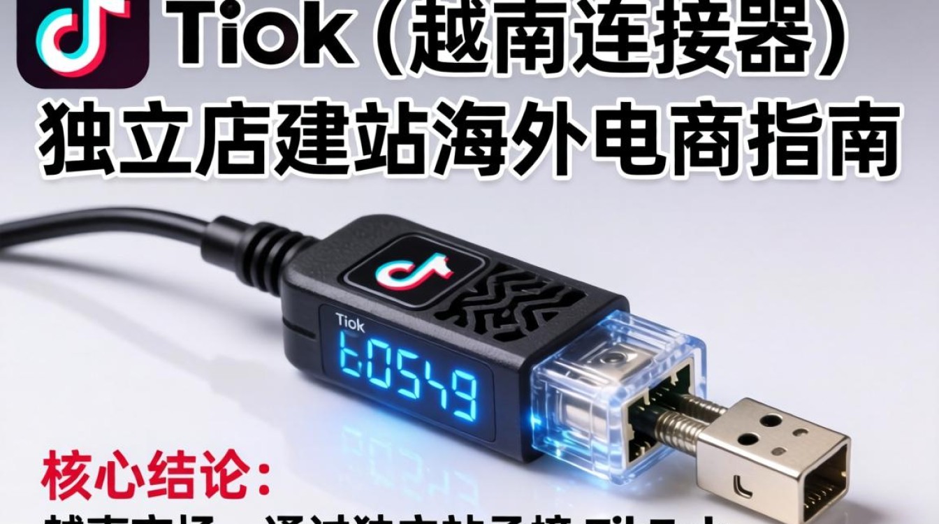 TikTok 越南连接器独立站建站海外电商指南