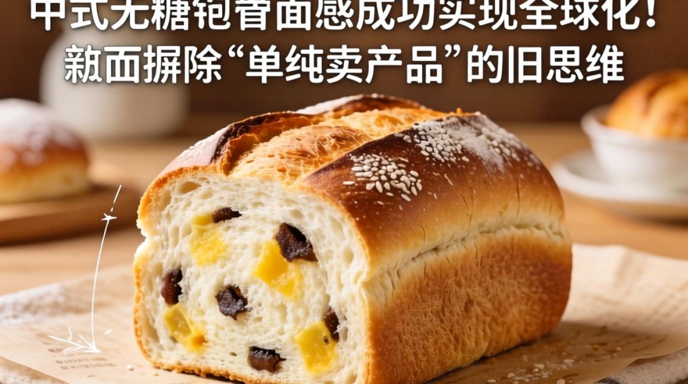 TikTok 中式无糖面包怎么卖