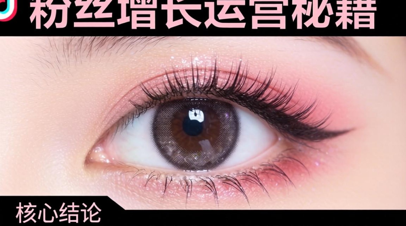 TikTok 同款美瞳 粉丝增长运营秘籍
