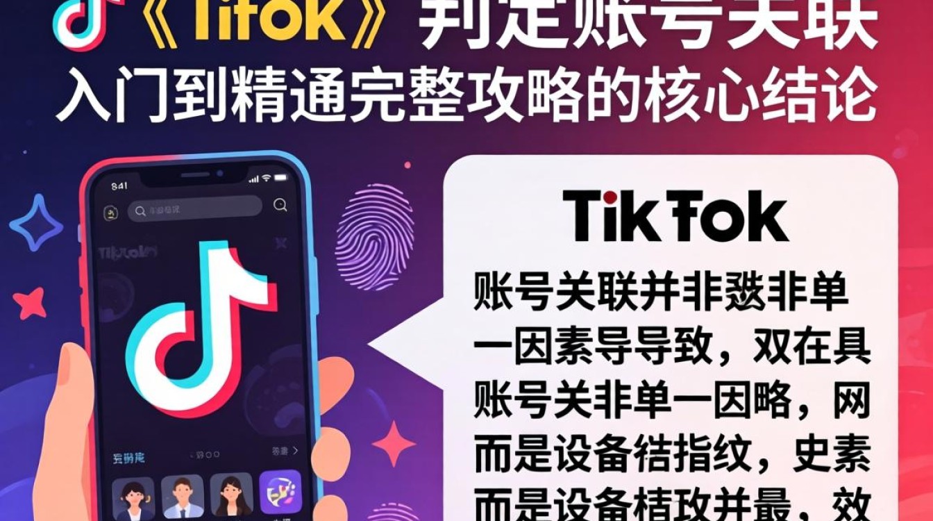 TikTok 账号关联判定原因及解封方法