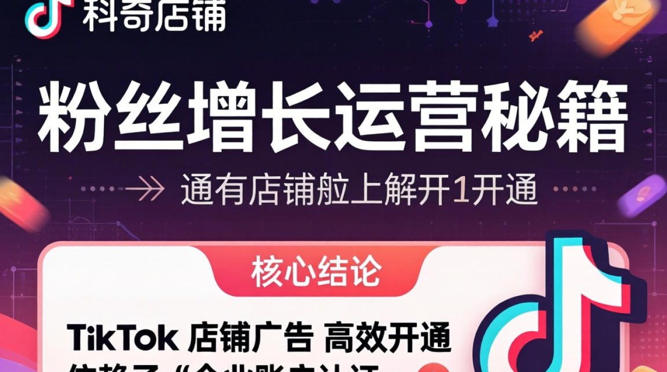 TikTok 店铺广告怎么开通
