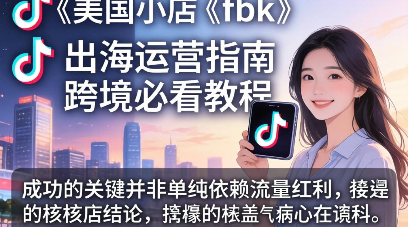 TikTok 美国小店 fbk 出海运营指南